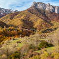 paisaje otoñal en Picos de Europa